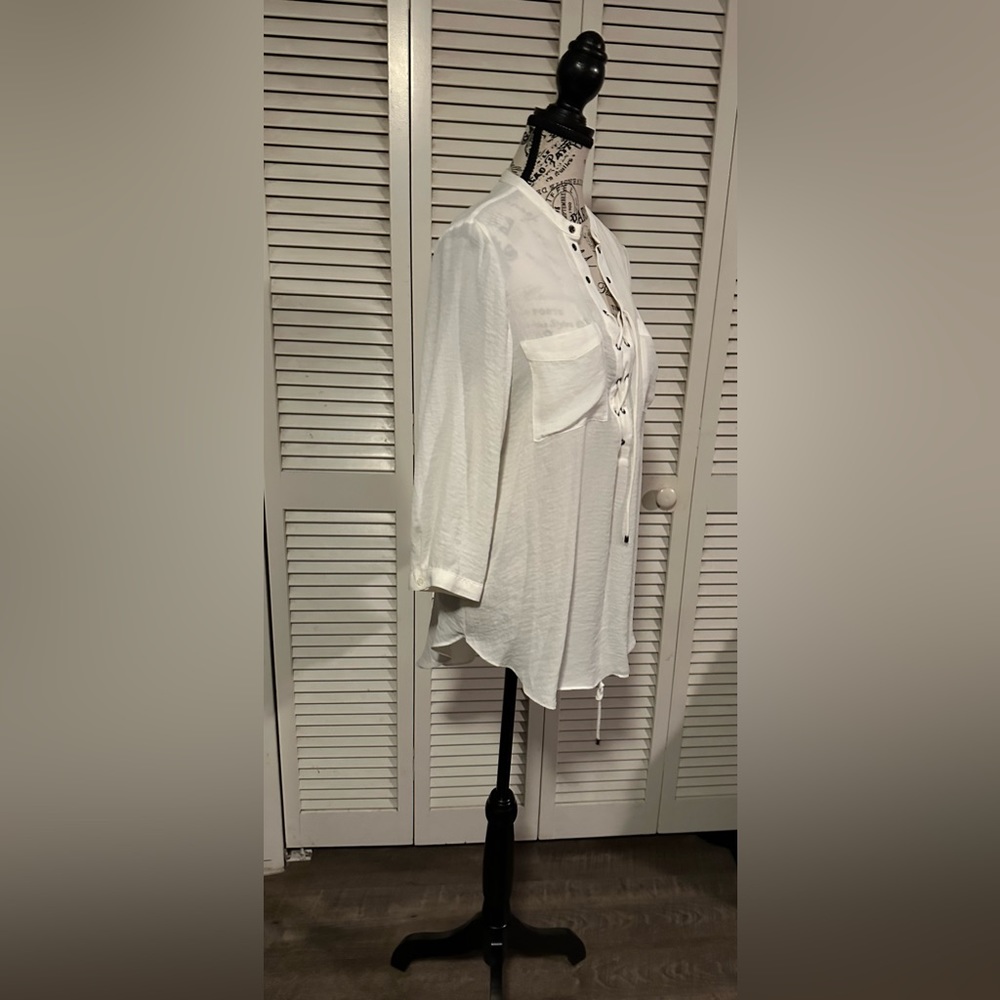 Creamy white top by ANA